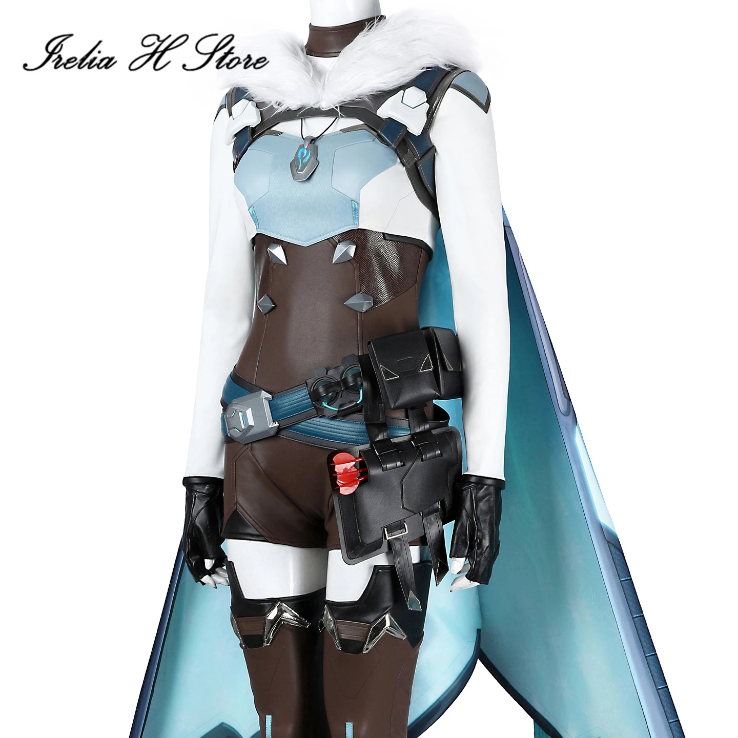 Irelia H Anime O W Freya 코스프레 의상 Freya 유니폼 정장 할로윈 의상