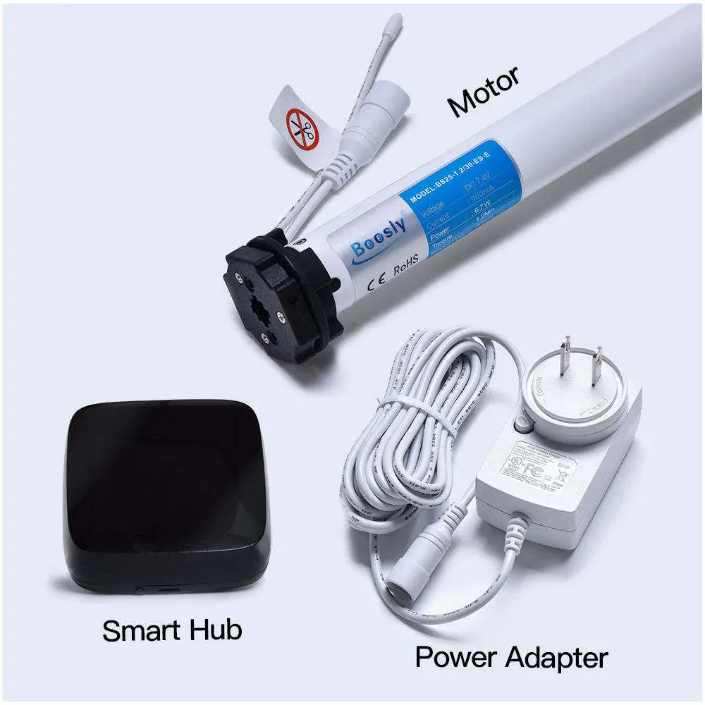 Electric Remote Control Window Tubular Motor for Blinds & Curtains Premium Accessory for Window Treatments