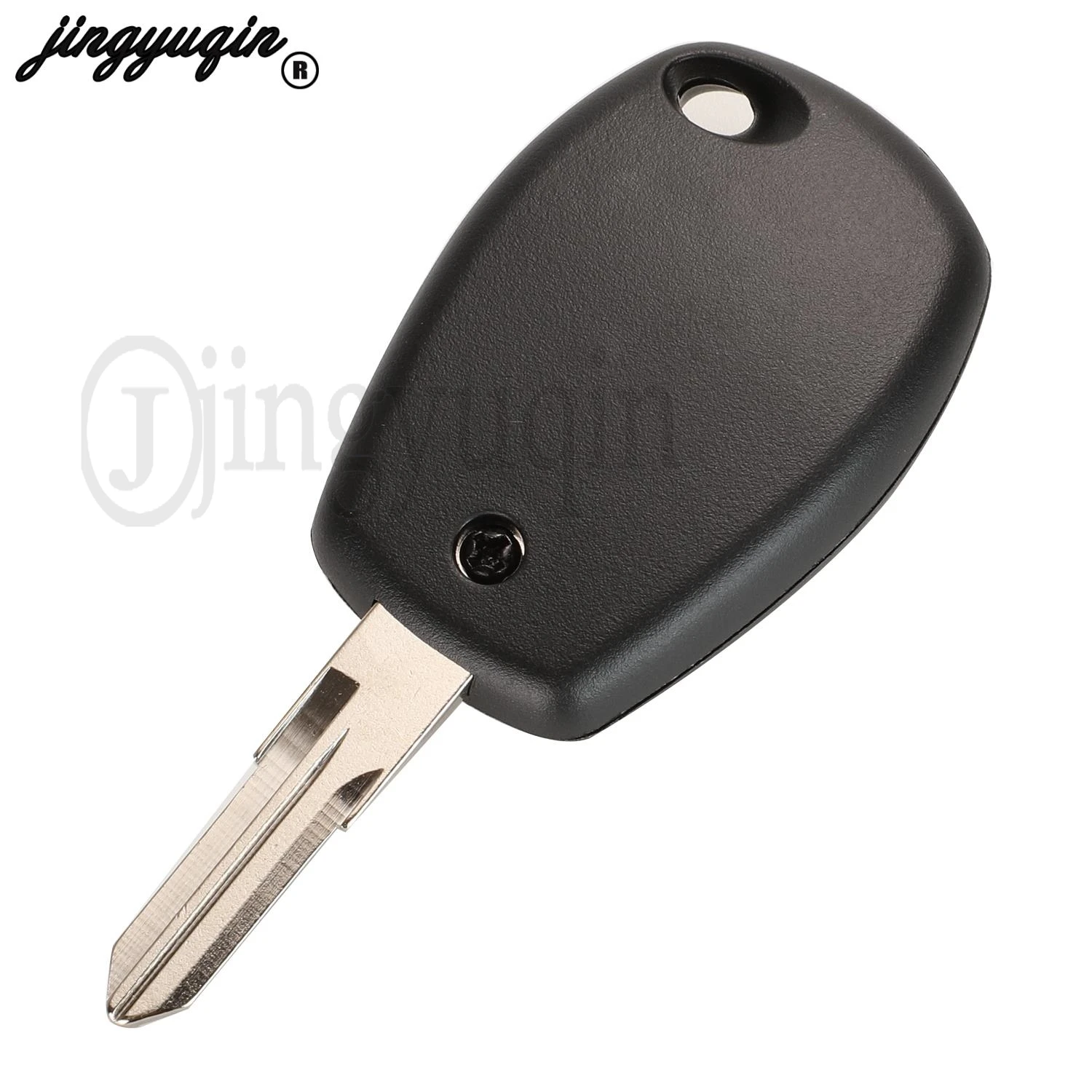 jingyuqin 433MHz Remote Car Key ID46 PCF7947 Chip for Renault Megane Modus Clio Kangoo Logan Sandero Duster VAC102 Blade 2Button