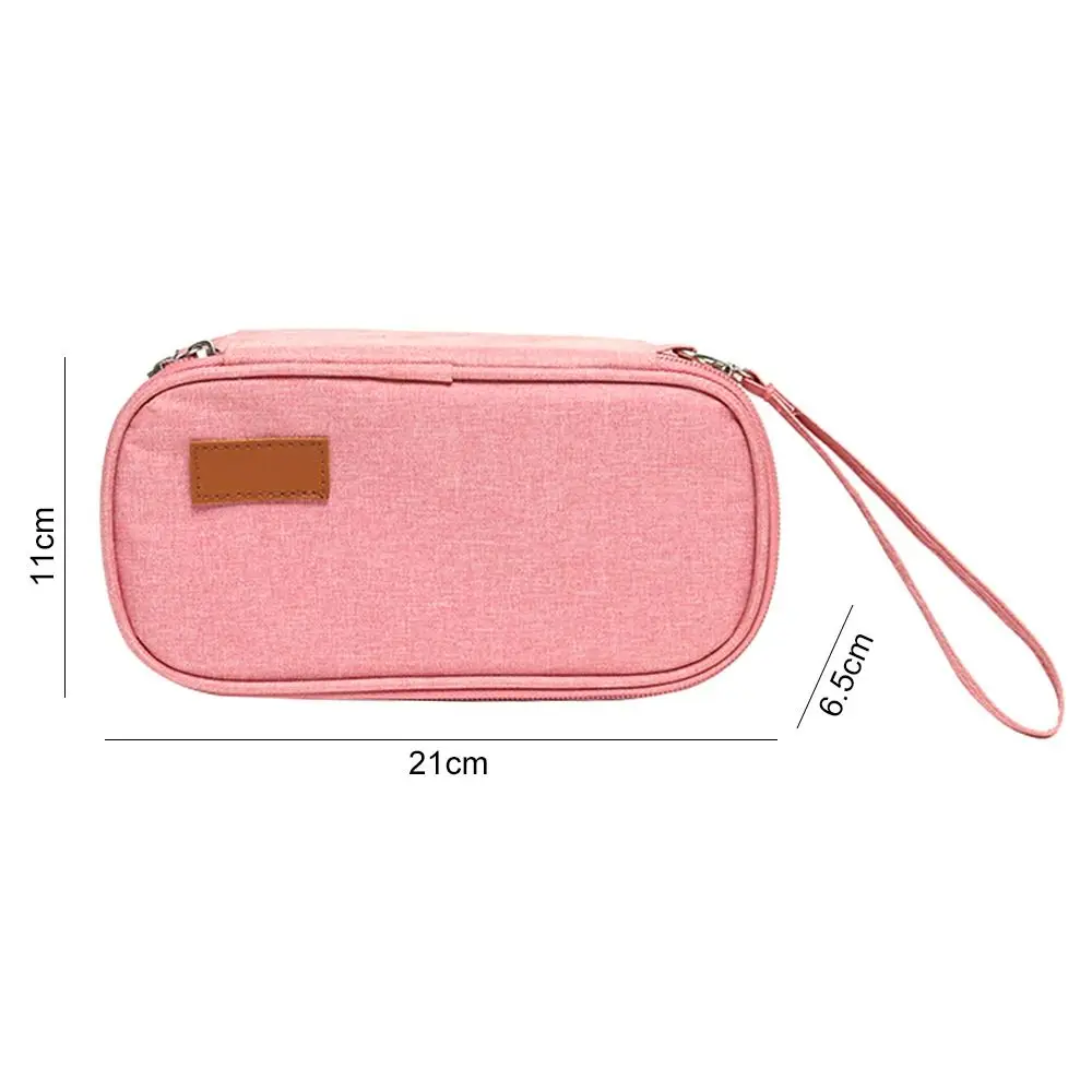 Portable Diabetic Insulin Cooling Bag Carry-on Protector Pill Refrigerated Ice Pack Drug Freezer Cooler Organizer Without Gel