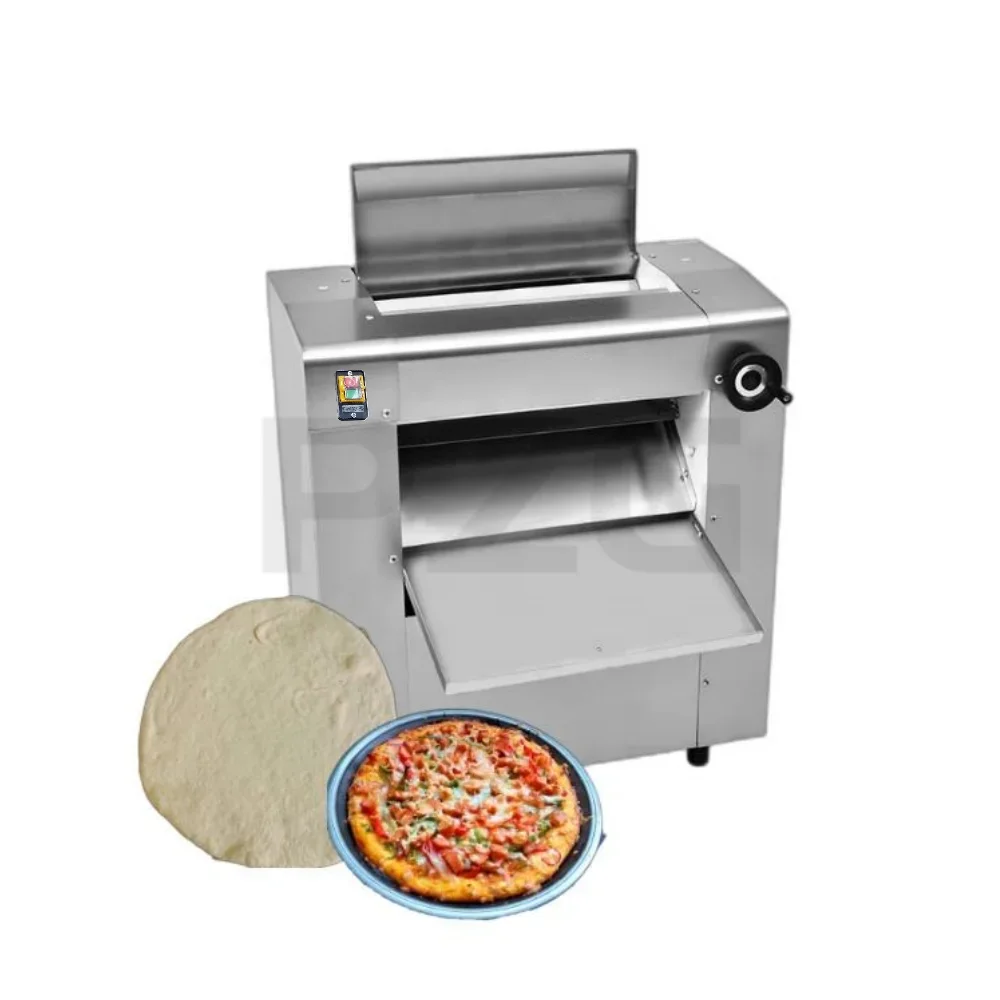 Dough Kneading Machine Chapati Automatic Pizza Croissant Presser Sheeter Small Fondant Cutter Dough Press Roller Machine