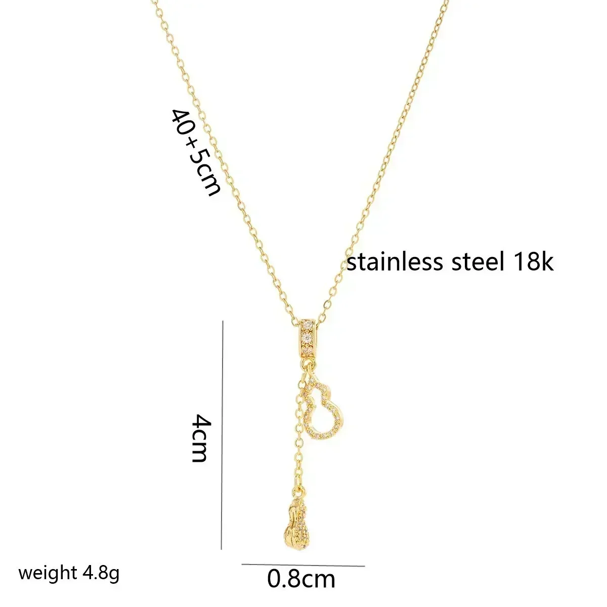 Модное колье из тыквы, женское колье с выдолбленными бриллиантами, легкие роскошные аксессуары, цепочка на ключицу