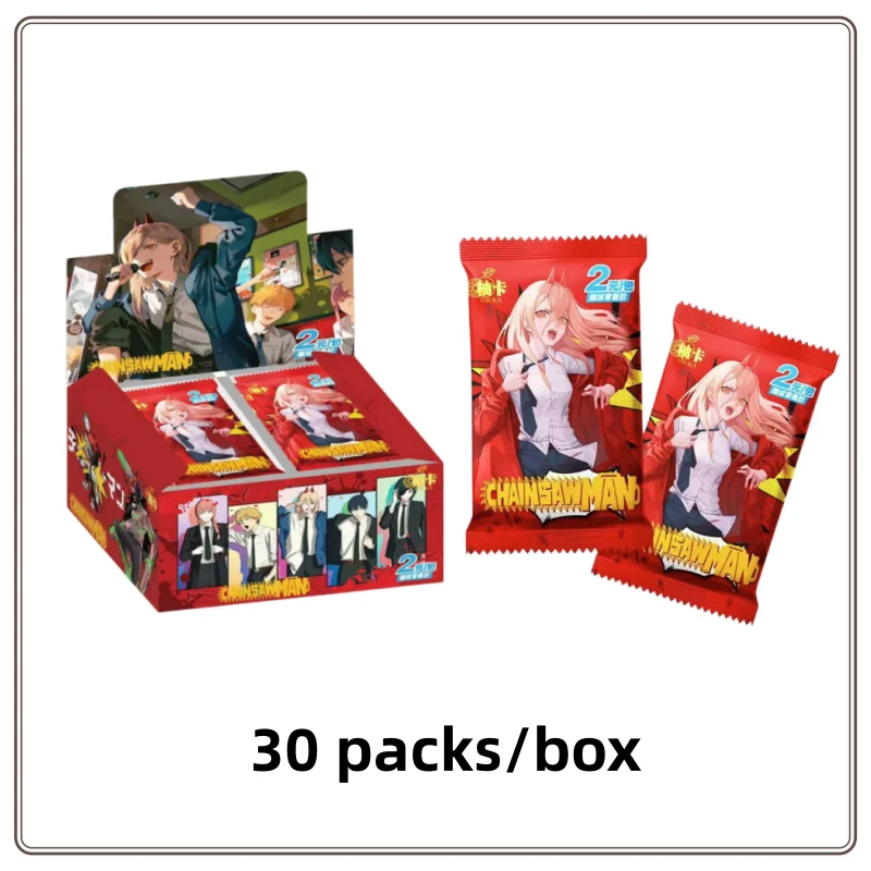 In Stock YOUZI Cultural Products Chainsaw Man Volume 2 Collector Card Set High Grade SLR Film Card Collection Edition Gift