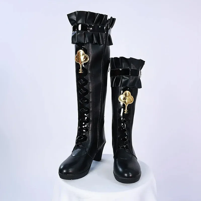 Honkai Star Rail Herta juego disfraz Cosplay Sexy vestido de Lolita uniforme de bruja peluca zapatos fiesta de Halloween carnaval traje de mujer adulta