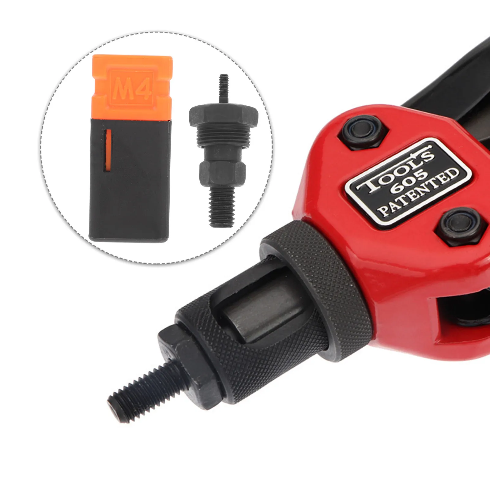 

Rivet Nut Tool Rivet Nuts Mandrel Sturdy Steel Construction Ergonomic Design Simple Convenient Usage Durable Riveter Tip