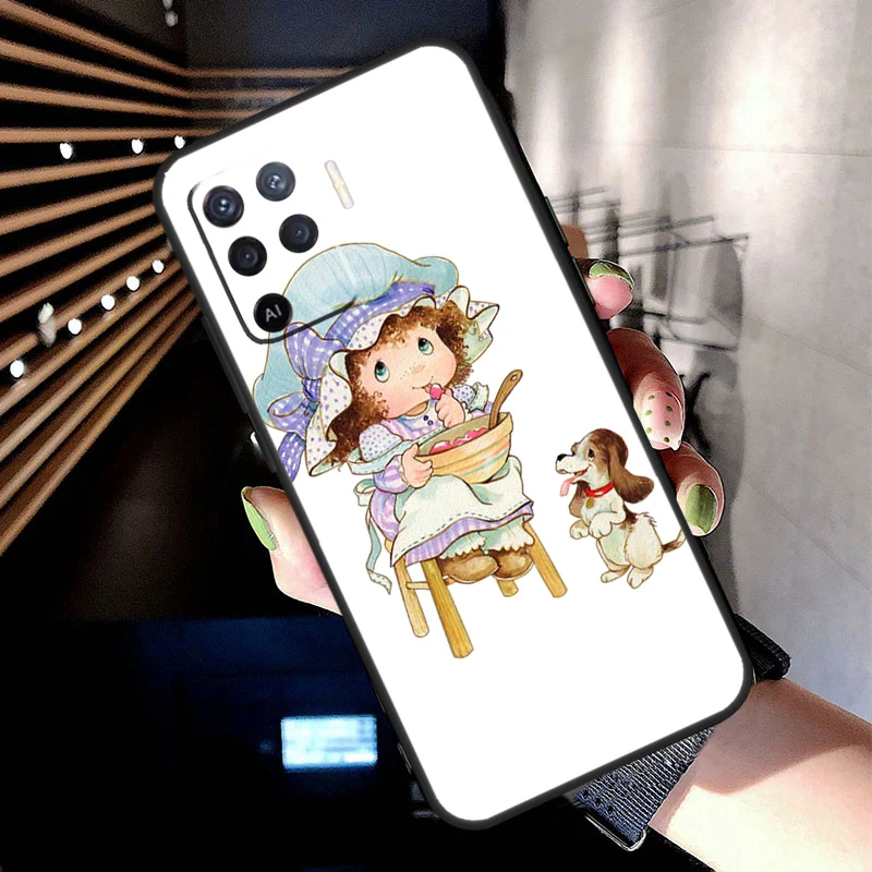 Sarah Kay pattern Case For OPPO A96 A76 A16 A94 A74 A54 A53 A57 S A15 A52 A72 A93 A5 A9 A31 A17 A77 A78 Coque