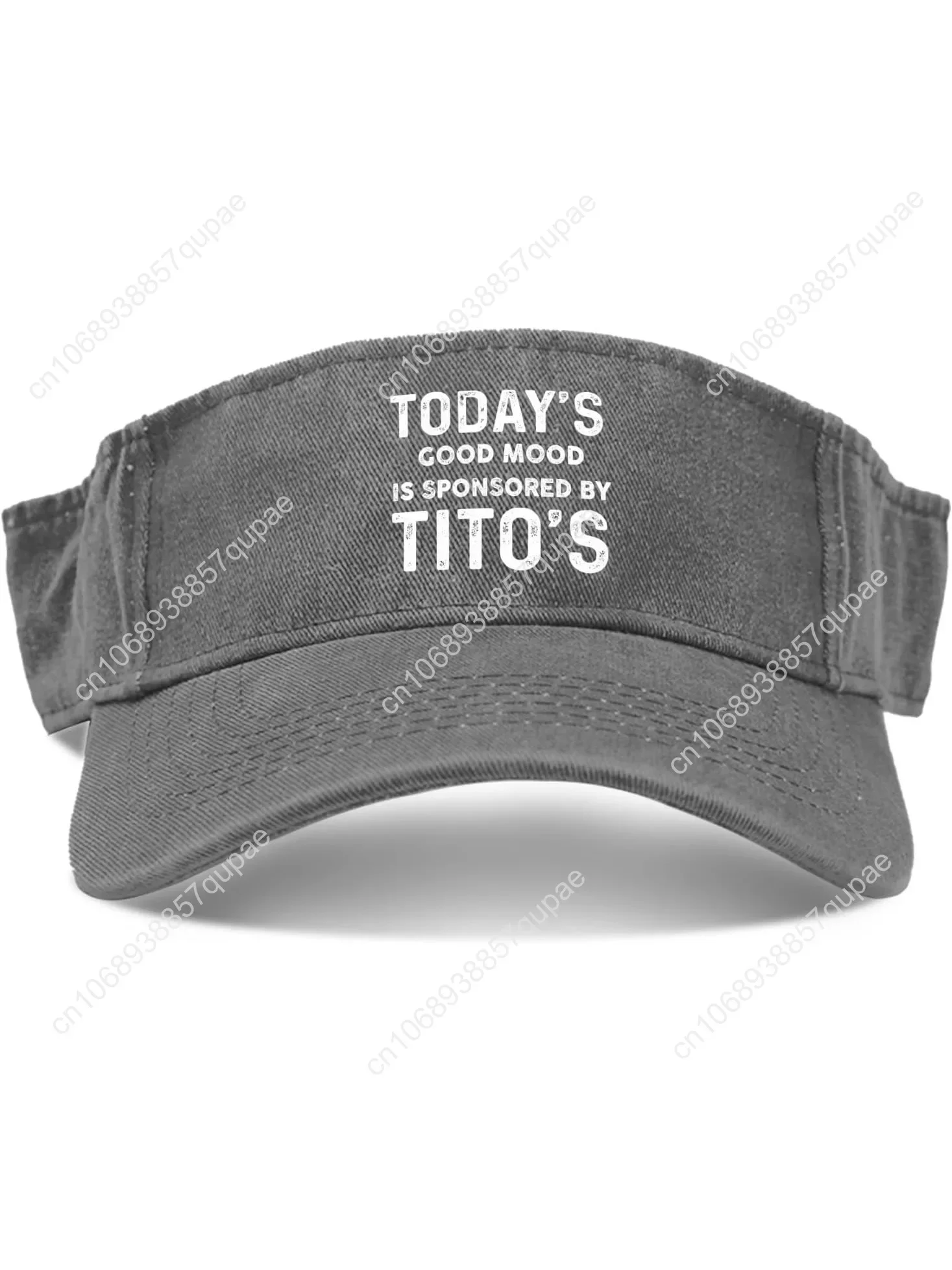 

Today's Good Moodd is Sponsored by Tito's Visor Hats Visor for Women Golf Cap Retro Funny Sports Visor Cap