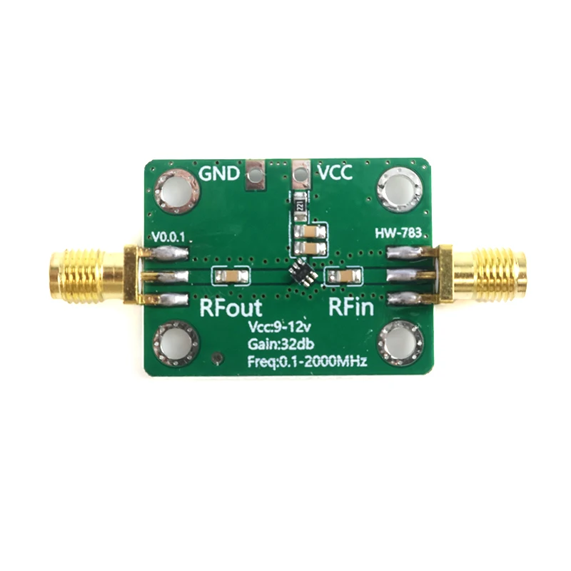RF Signal Booster Amplifier 0.1-2000MHz Low Noise LNA 30dB Gain for RTL-SDR HackRF ADS-B Ham Radio Receiver