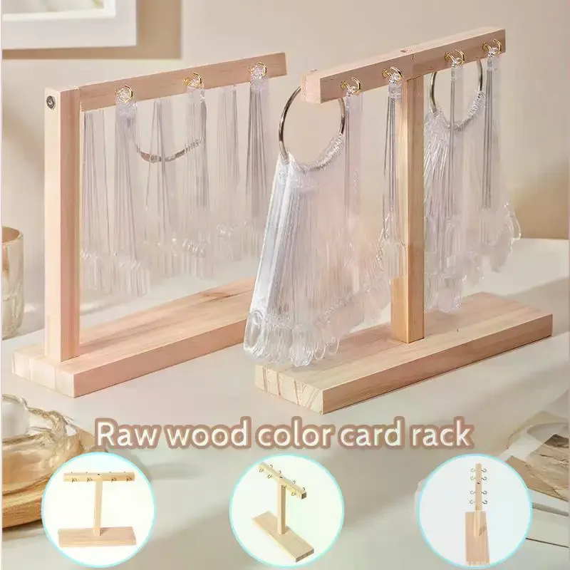 T/L على شكل أظافر صناعية ملونة بطاقة عرض موقف هلام البولندية قالب مسمار الفن نصائح عينة حامل مسمار البولندية ممارسة الرف #4