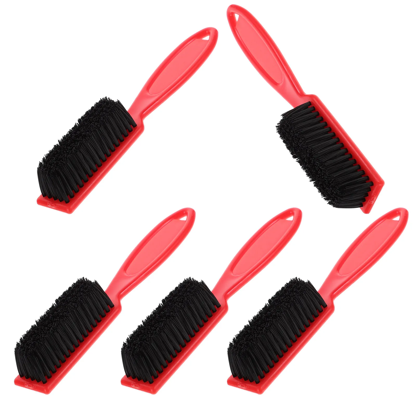 Juego de 5 piezas de cepillos para barba, peine para el cuidado de las patillas con mango largo, cepillo para el afeitado y el peinado de la barba para hombres, peine para el cuidado de las patillas y el afeitado.