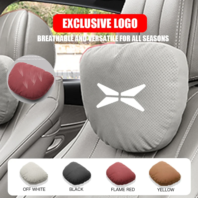 

For Xpeng xiaopeng G9 G6 Frunk P5 X9 P9 P7 P7i P8 G3 G3i MONA M03 2025 Logo Accessories Car Headrest Neck Pillow Waist Pillow