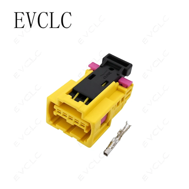 1 Set 5-Pin Car Wiring Harness Connector Plug 4H0972775 for Volkswagen Audi Seat Adjustment Control Plug