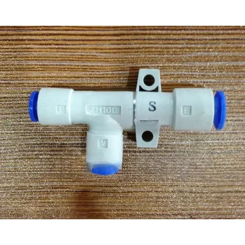 New B&N Type ZH07DS-06-06-06 Pneumatic Vacuum Ejector Without Silencer,ZH07DS Body ported type One-touch Style 6 mm OD Fitting