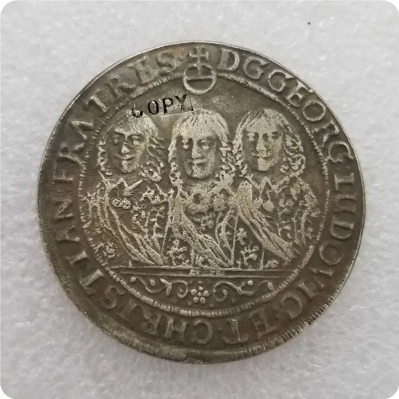 THALER-1652-GEORGIVS-LUDOVIC-CHRISTIAN COIN COPY commemorative coins-replica coins medal coins collectibles Challenge Pocket Coi