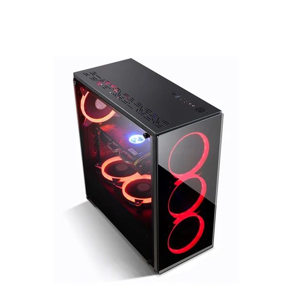 Aotesier-tarjeta gráfica de alta calidad Core i7 i9 I5 con core A8-7680 CPU 16GB Ram SSD HDD 8GB para videojuegos, ordenador de escritorio