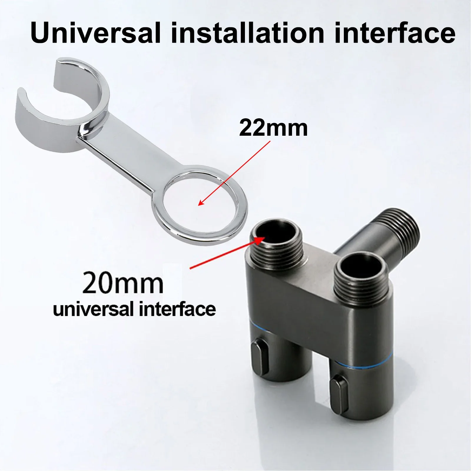 

Bidet Sprayer Holder Toilet Bathroom Attachment Hanging Bracket For Shower