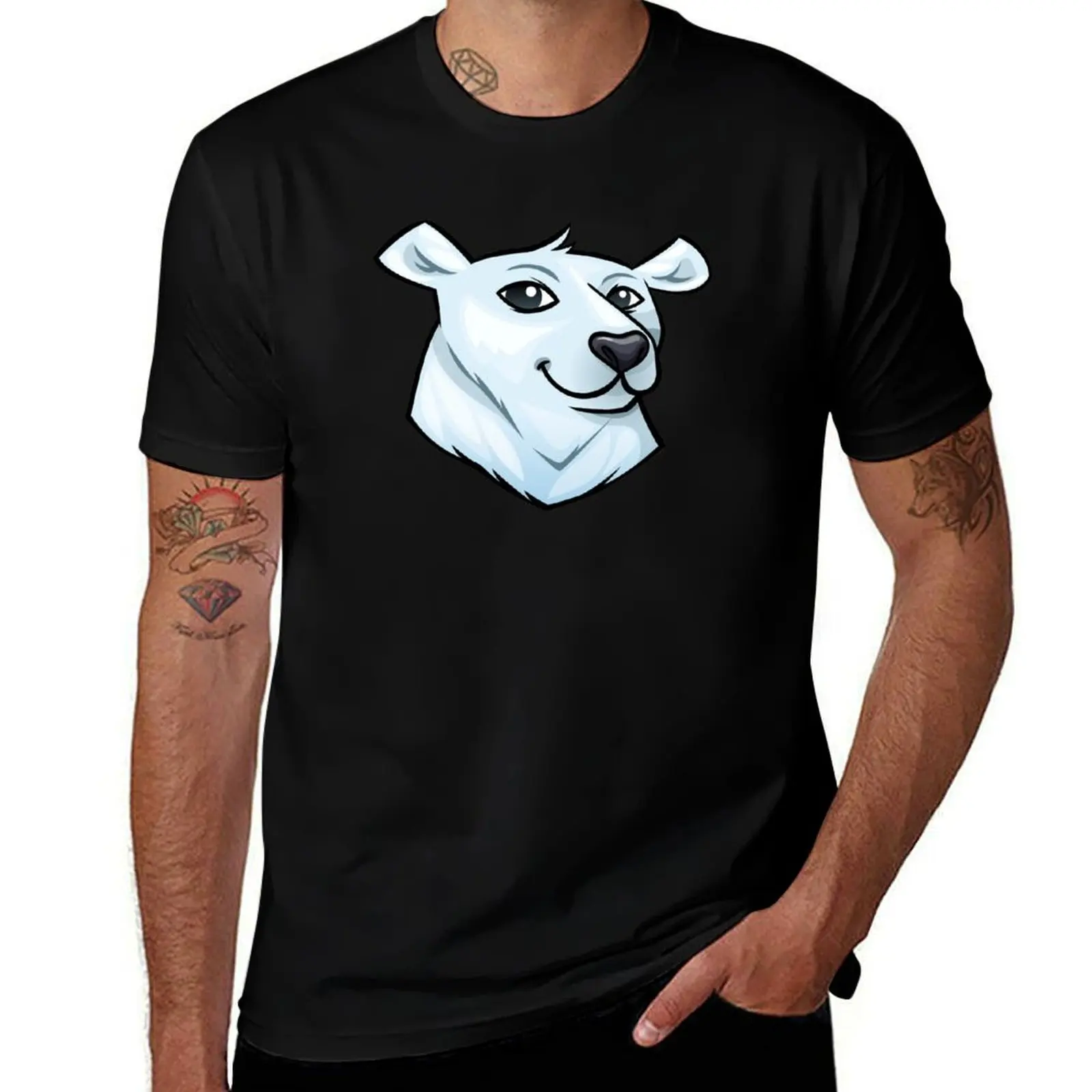 DrAndy Emote T-Shirt Casual Soft Cotton Short Sleeve Tee