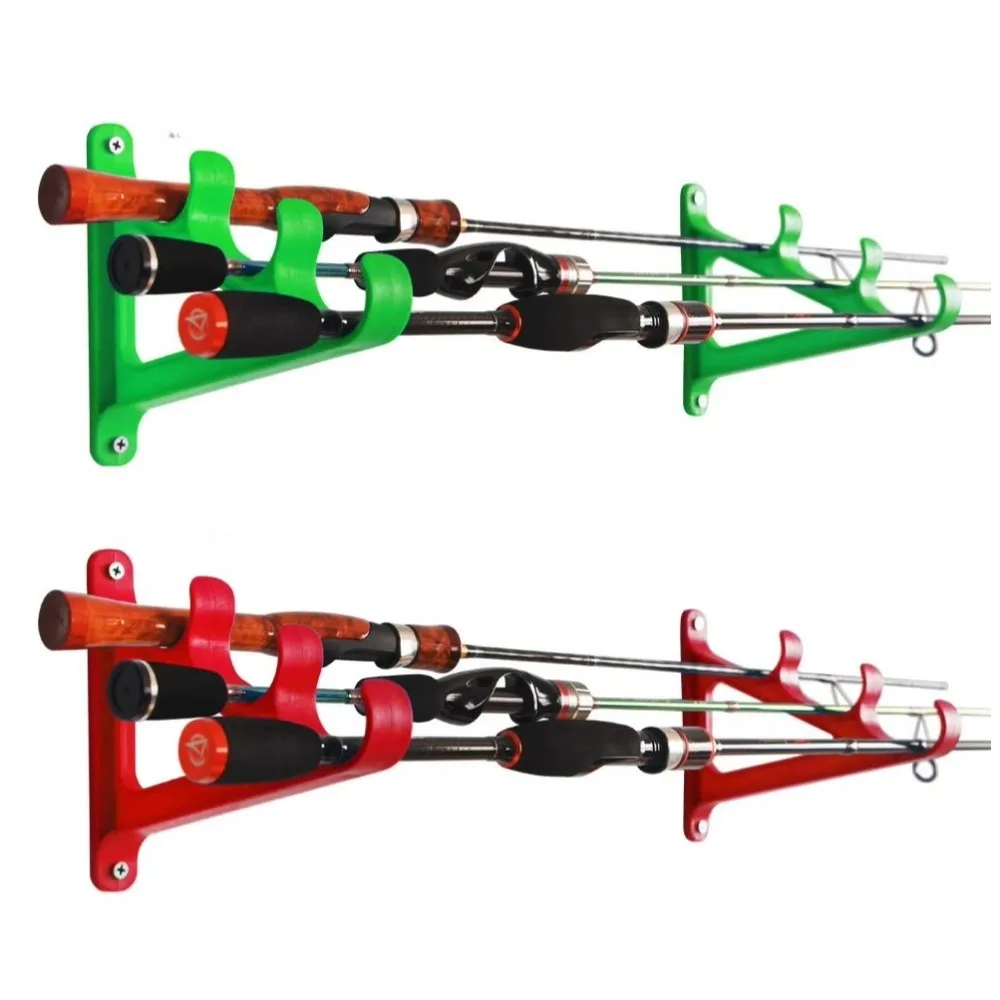 1set 2024 Car Fishing Rod Holder Mounted 2Color Fishing Rod Rack PP Tie Suspenders Fishing Pesca Storage Tools