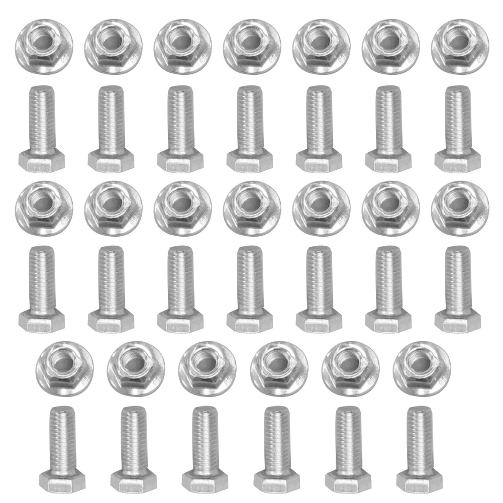 Perfect Compatibility Auger Shear Pins Bolts Nuts for Honda Snowblowers HS1132 HS624 HS828 HS928 HS724 20 Sets