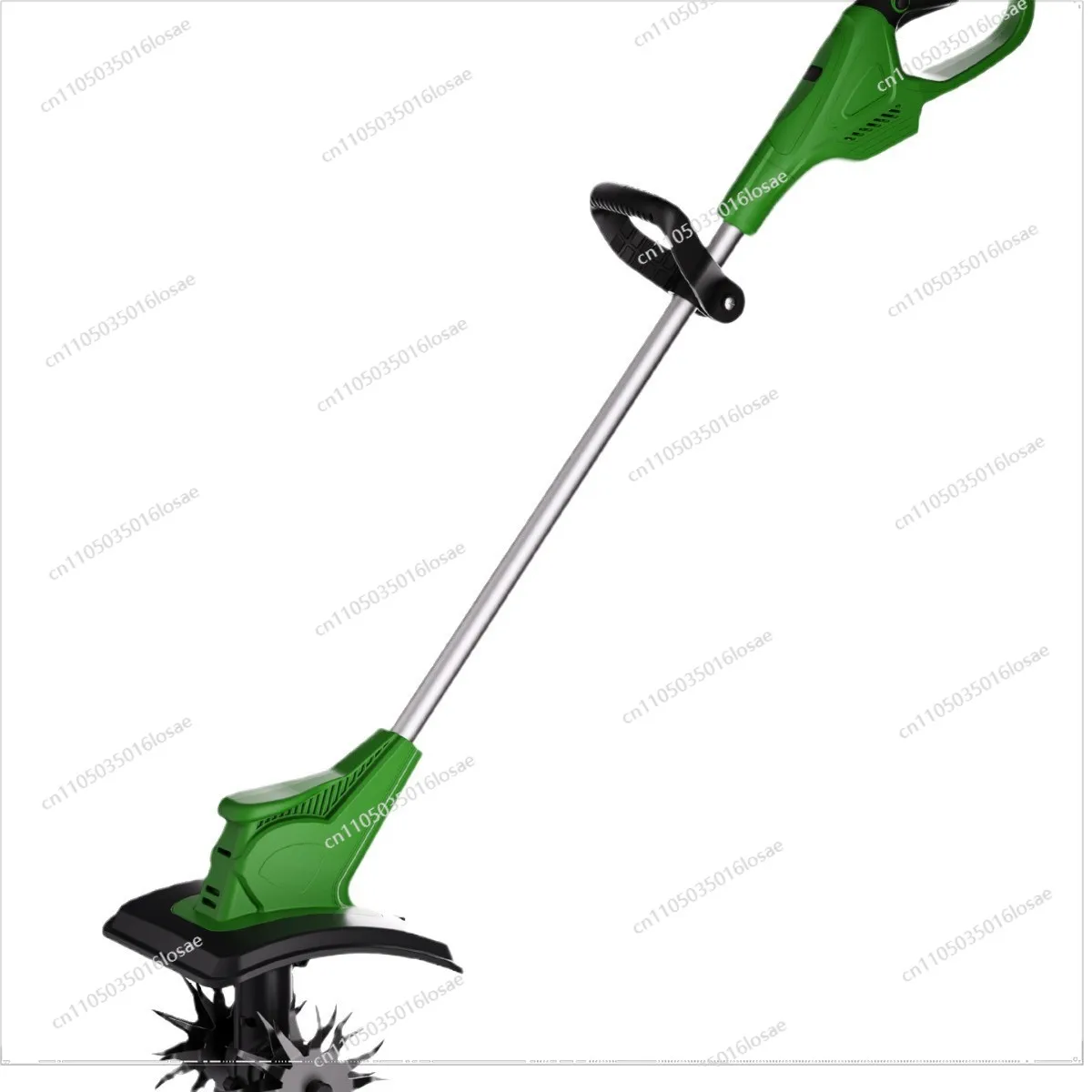 For Electric Micro-tiller Rechargeable Small Rotary Tiller Scarifier Lithium Battery Garden Power Tools
