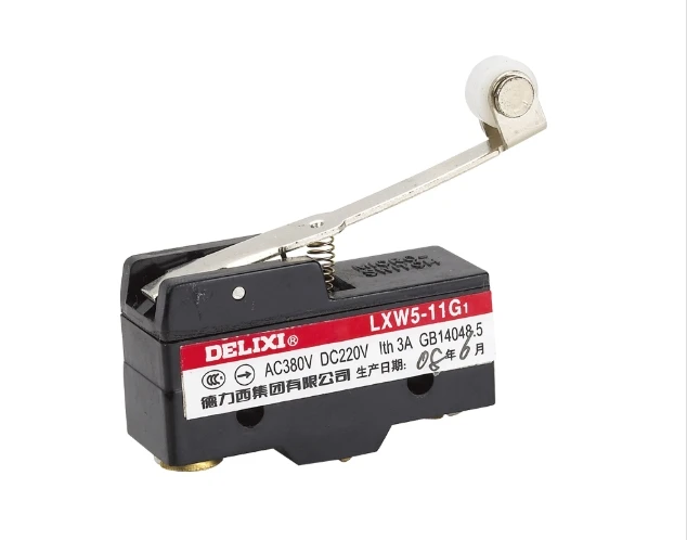 Delixi micro travel switch limit switch micro LXW5-11G1 roller self-reset Z-15GW2-B