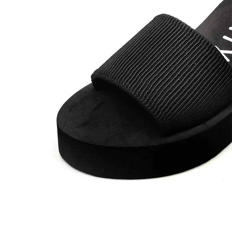 Summer Slippers for Women Home Slipper Shoes Summer Beach Soft Slide Sandals Leisure Ladies Indoor Bathroom Anti-slip Shoes