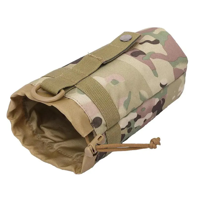 Nieuwe Waterbeker Set Outdoor Bergbeklimmen Ketel Camouflage Thermos Cup Tas Slijtvaste Universele Draagbare Molle Taille Opknoping