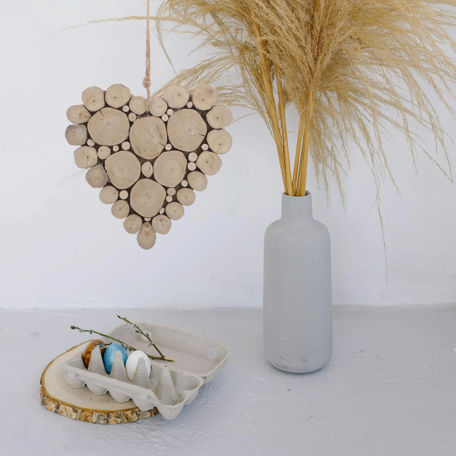 

Valentines Day Love Heart Ornaments Rustic Wooden Heart Shape Decor Romantic Tabletop Valentines Day Home Decor Engagement Party