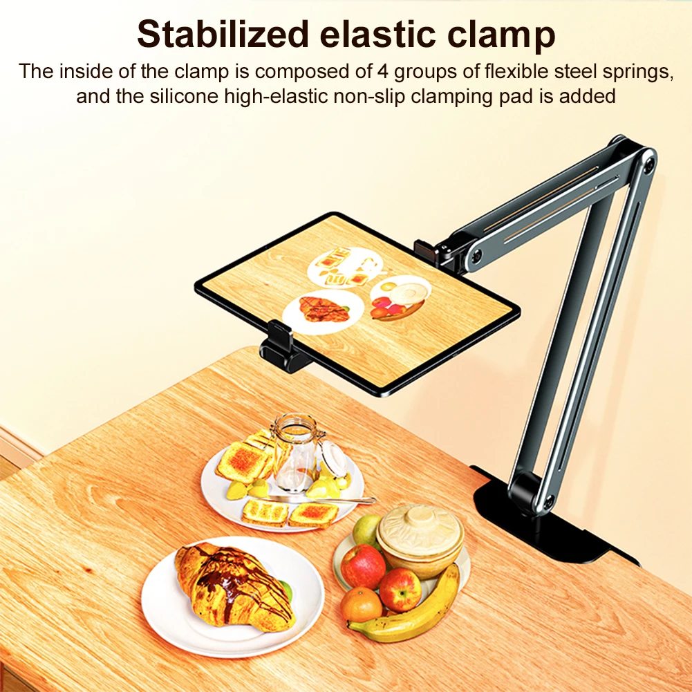 Tablet Stand Holder for 4.7''-12.9'' Device Adjustable Tablet Bracket Tablet Holder for Bed for IPad/iPhoneX/iPad Pro/N-Switch
