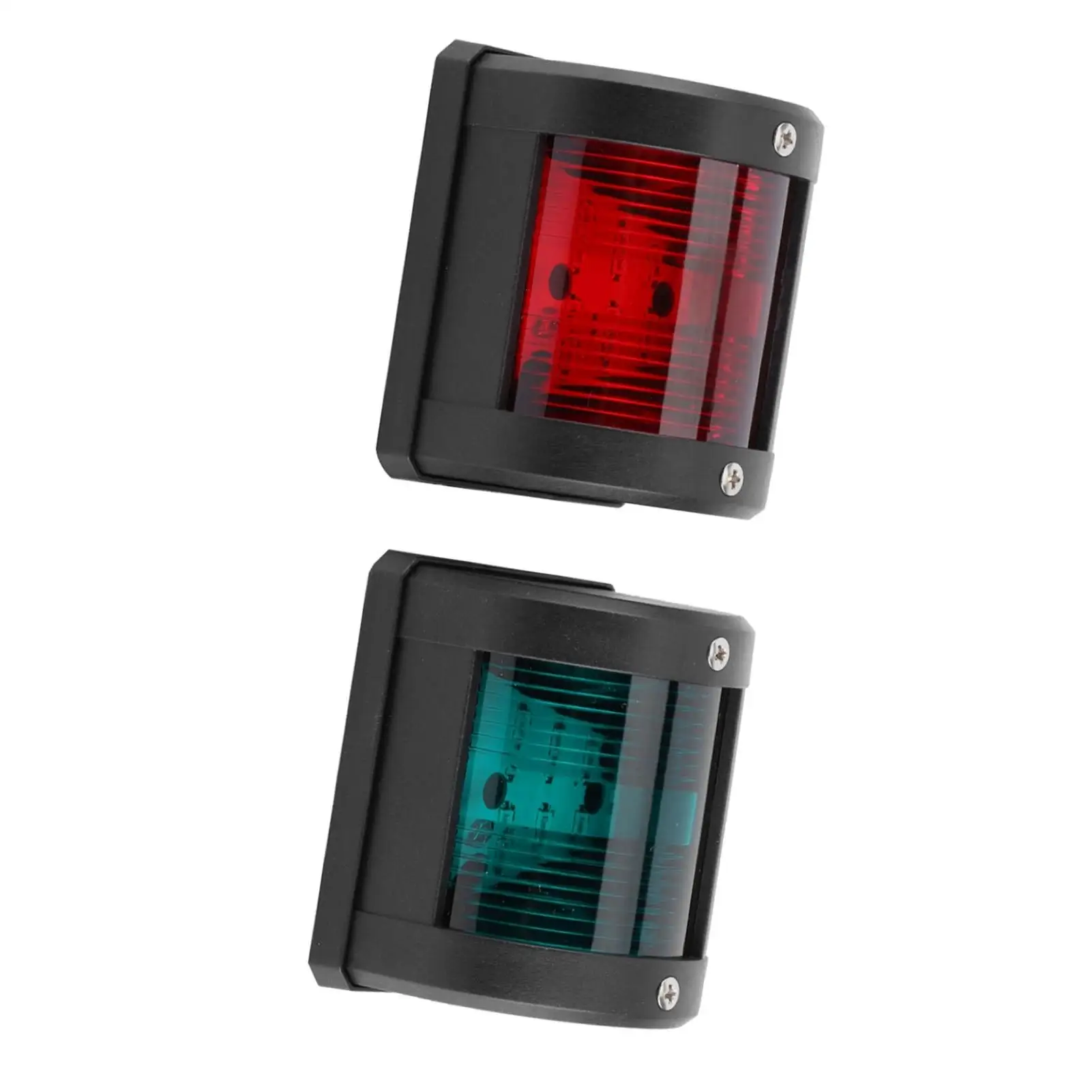 1 paire de feux de signalisation IP66, rouge et vert, pour bateau marin, yacht, 12V