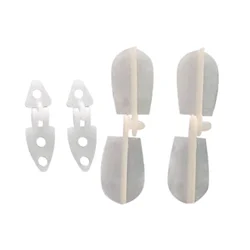 20 Pcs Micro Hatch hinges For RC Aircraft Model Accessories Replacement parts
