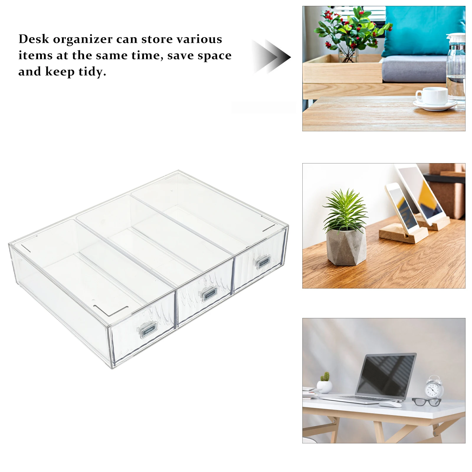 

Organization and Storage Desktop Box Organizer Organizing Cabinet Pp Office Drawer