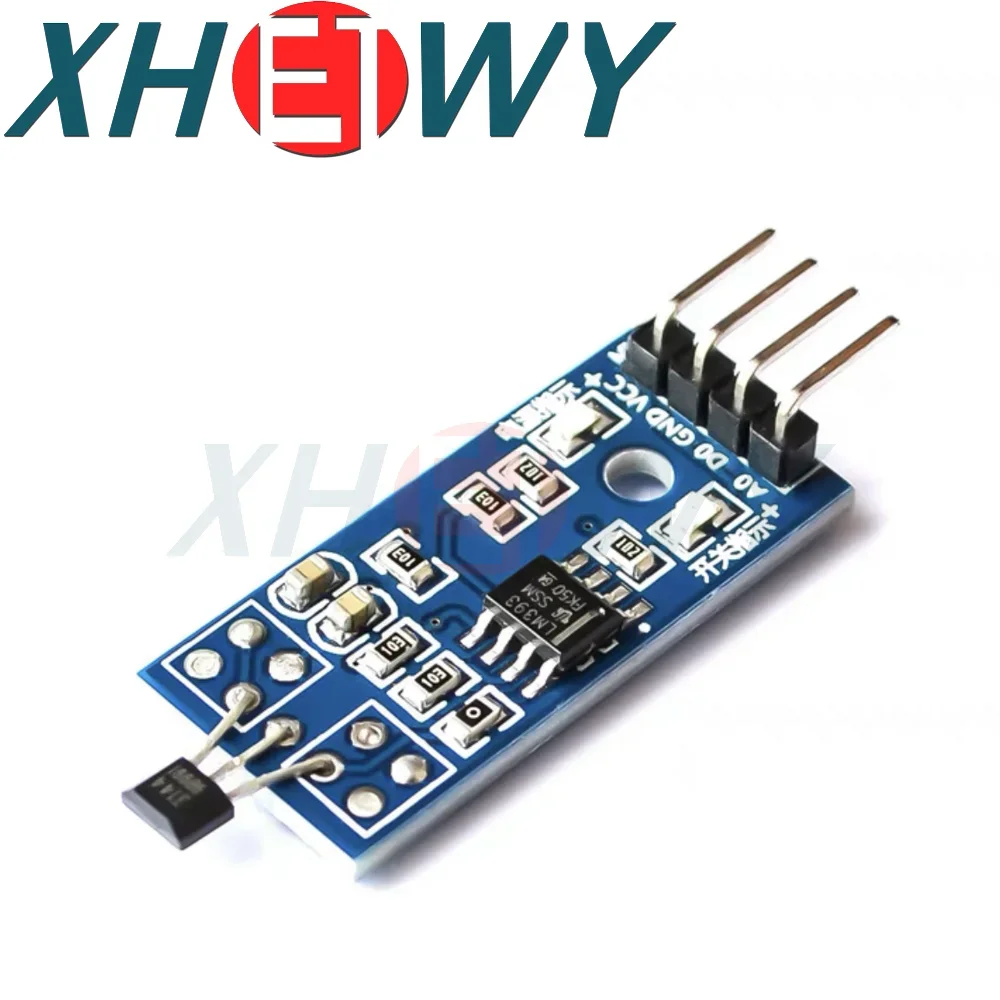 Hall sensor motor speed measurement module 3144E single open circuit speed measurement sensor count sensing