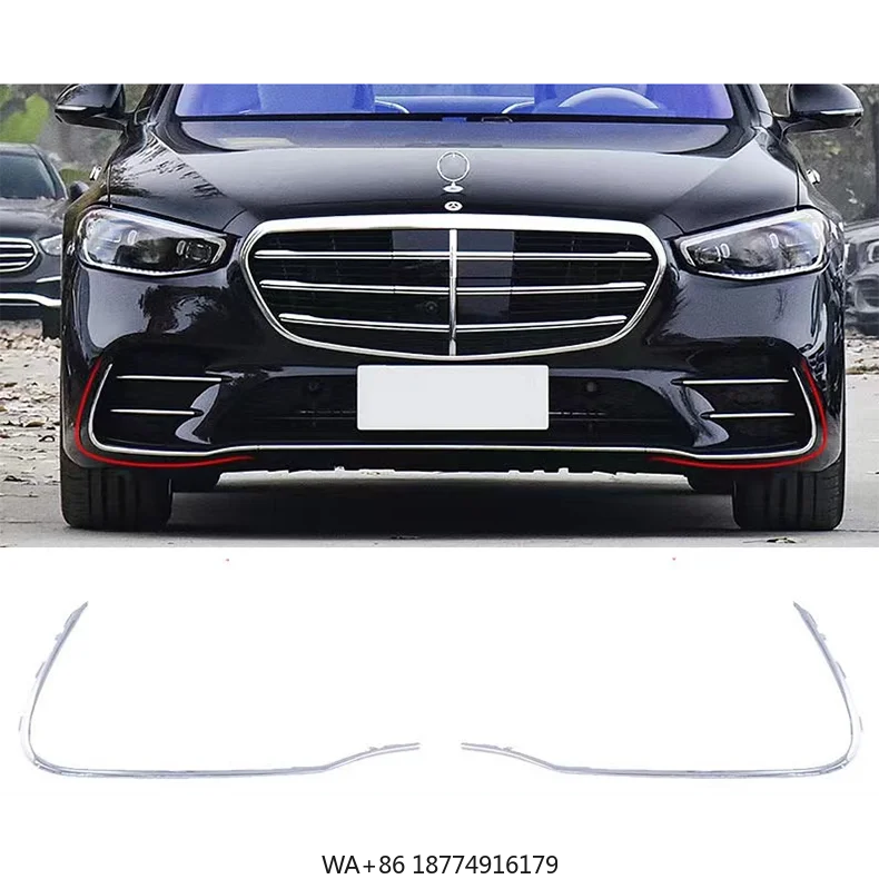 

Chrome for S500 4matic 2022 Model Car Chrome Strips for 2015-2022 - C-Class C63 W205