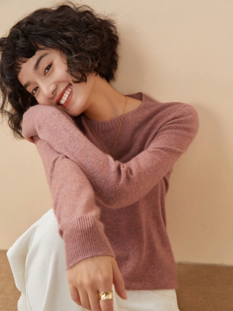 Women's Cashmere Pullover Sweater Autumn Winter