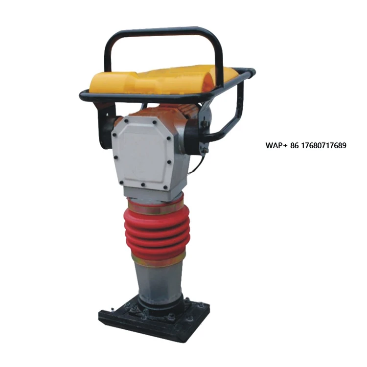 Electric Soil Vibrating Tamper Vibration  Tamping  Rammer Compactor Machine Price