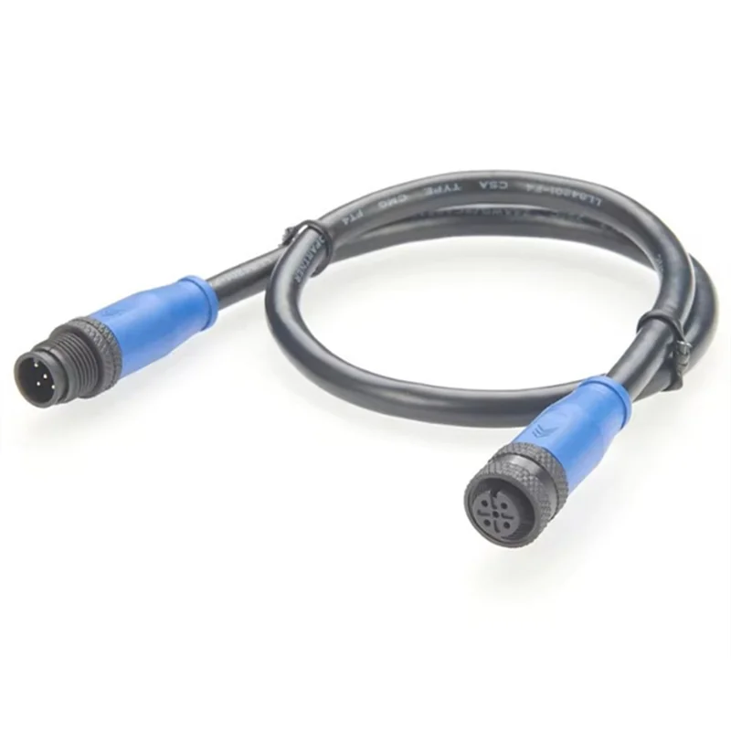 NMEA 2000 Backbone Drop Cable IP67 1/2' M12 5 Pin Marine Network Extension Line For Garmin Lowrance Simrad B&G