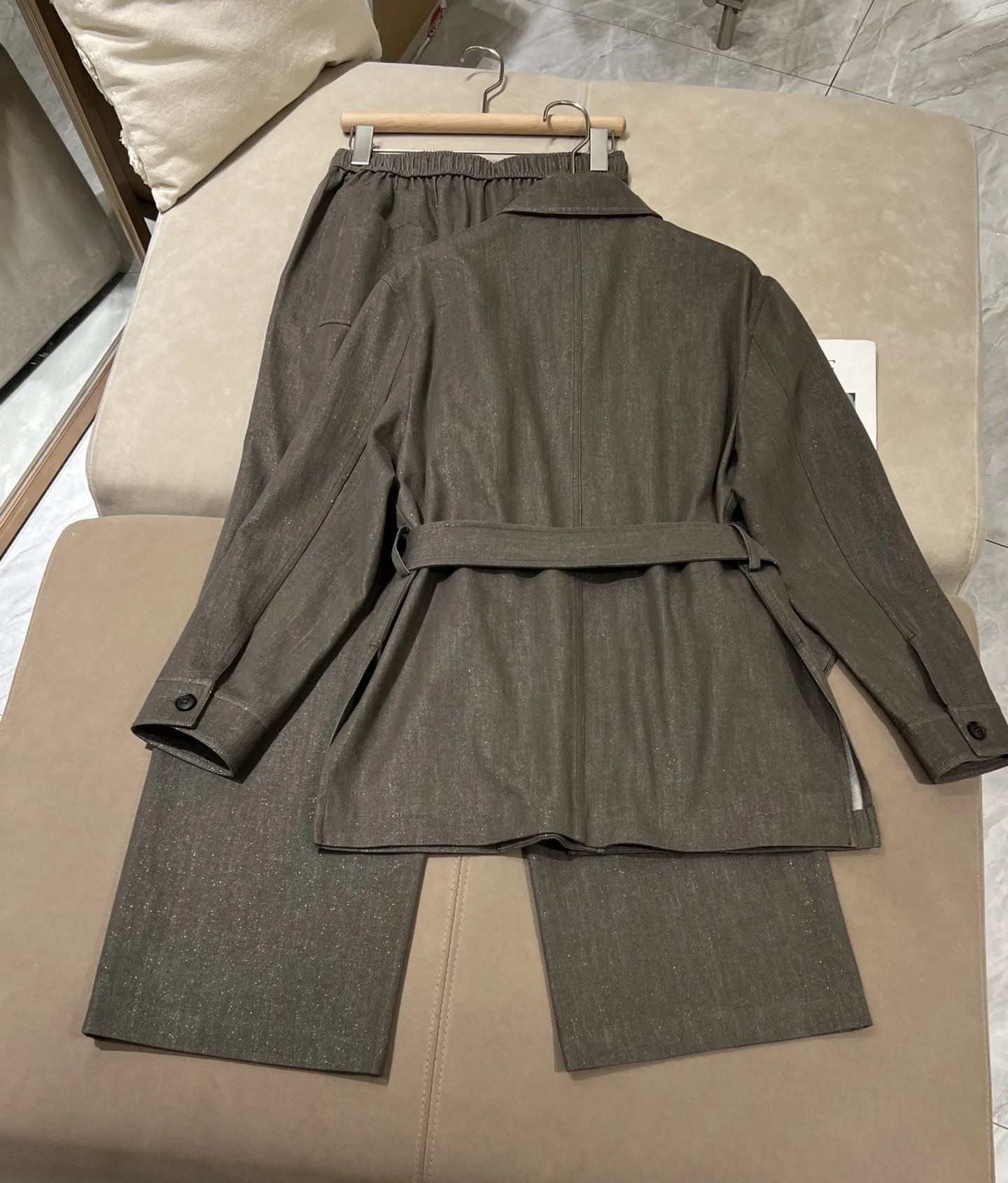 Dames Herfst Tweedelig Set: Ge - Women'S Fashion Utility Jacket recensie en prijs