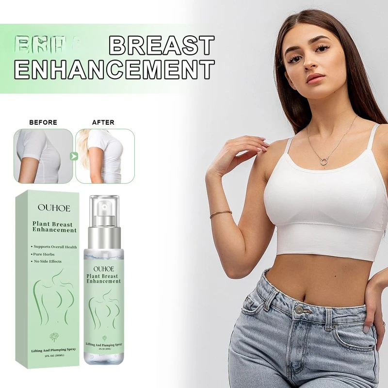 Breast Enlargement Spray Bigger Breast Cream Breast Lifting Cream Firming Bust Fast Growth Boobs Care Promote Female Hormone