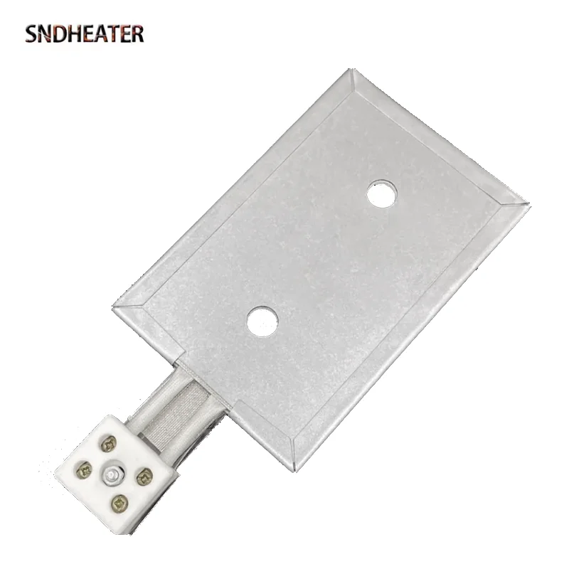 SNDHEATER 220V Band Heater Plate 150x100mm 200x125mm 200x35mm Stainless Steel Electric Interjection Heating Element 800W 1000W