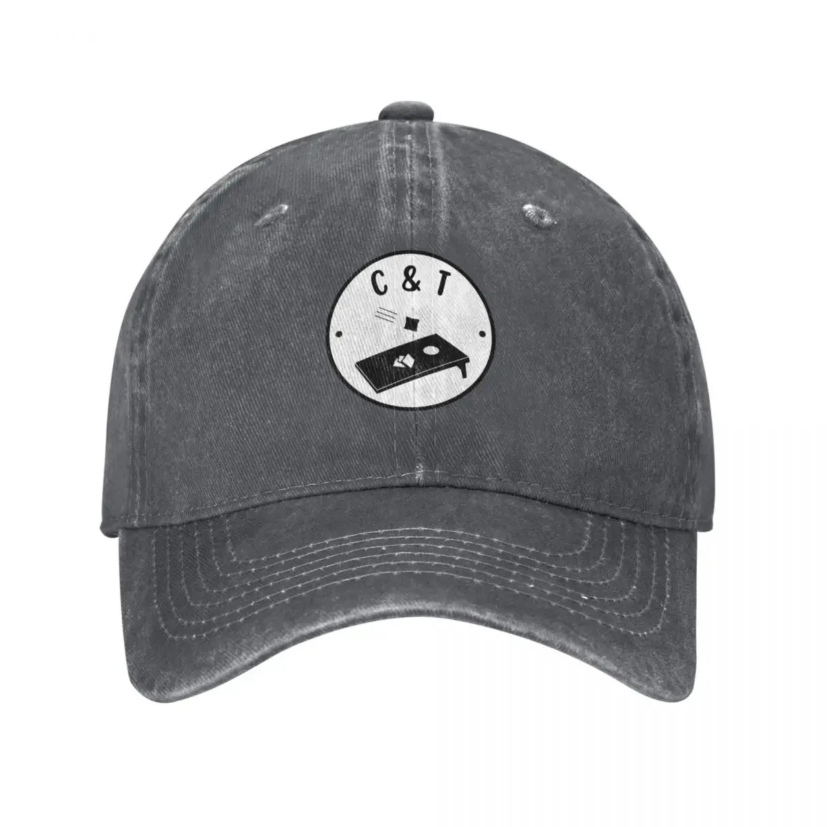 C & T Cornhole Baseball Cap Icon Hat Man Luxury Uv Protection Solar Hat Military Cap Man Hats Woman Men's