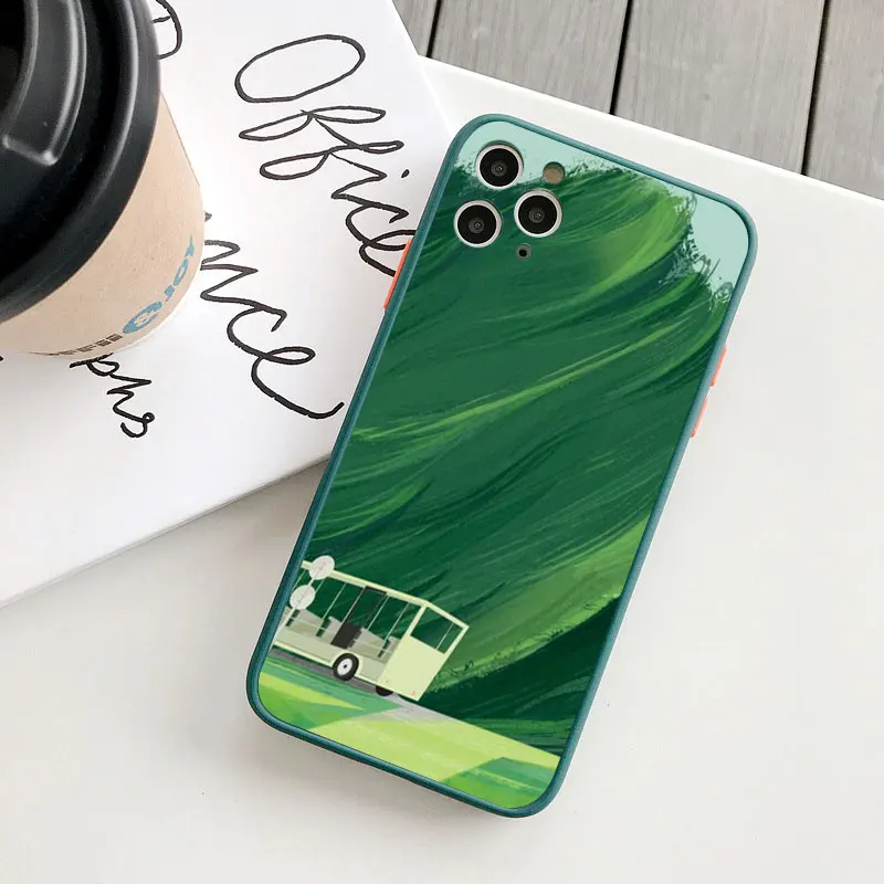 Etui na telefon z motywem kreskówkowego trawnika, w stylu podmiejskim, zapewniające relaks, do iPhone'a 17 16 15 14 11 12 13 Pro Max 16 14 Plus XR XS X, w stylu vintage, urocza tylna obudowa.