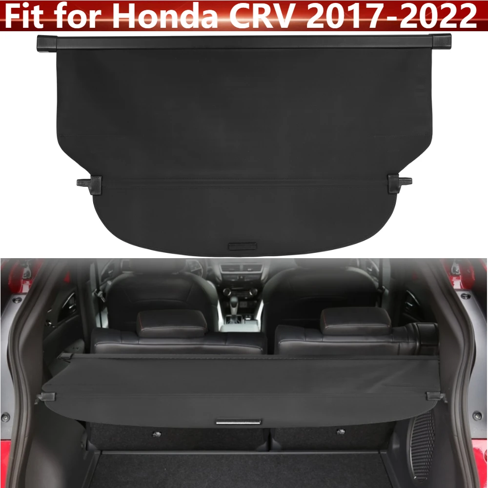 

Rear Trunk Cargo Cover Retractable Luggage Security Shield Curtain For Honda CRV 2017 - 2022