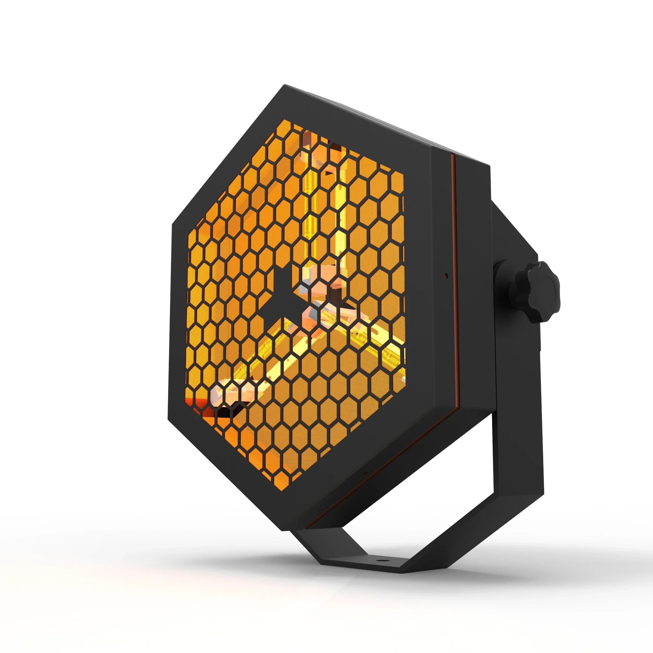 Vintage Hexagon 3x300w Strobe Halogen Light P3 Traditional Bulb DJ Club Disco Concert Stage Lighting