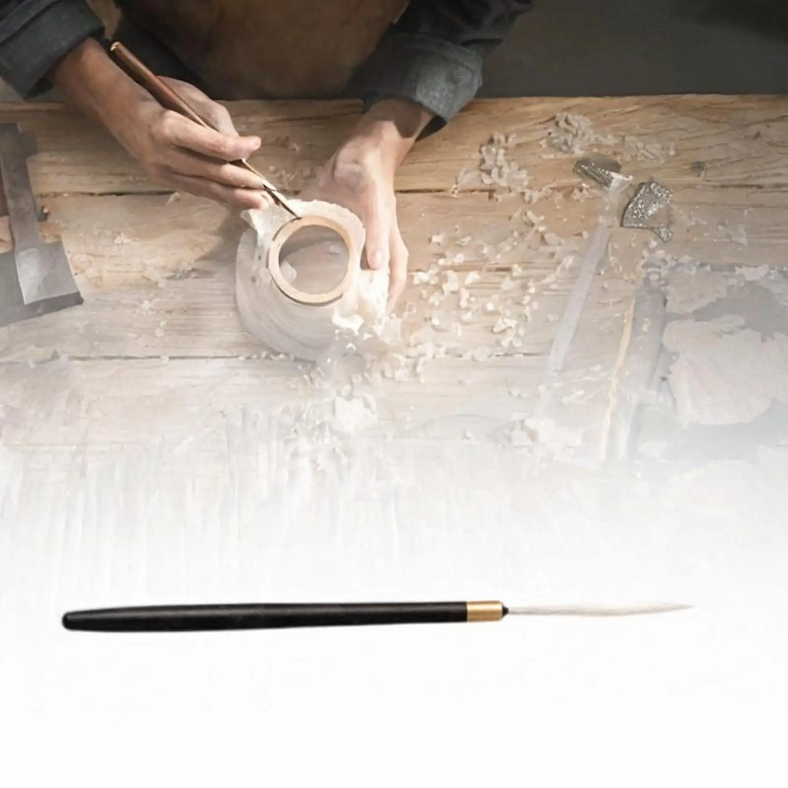 

Инструмент для резьбы по керамике, портативный прочный инструмент для керамической глины для керамических скульптур, изготовления горшков, творчества, копания носика, здания