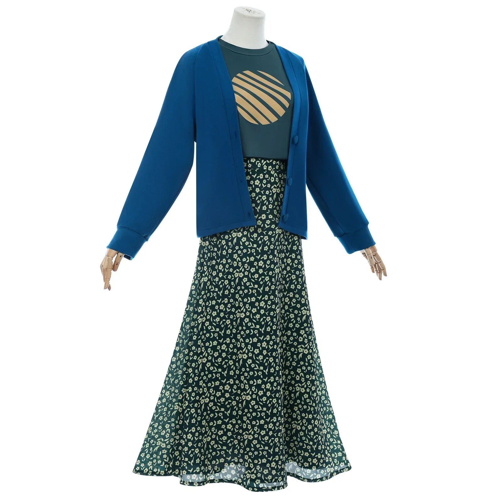 New Movie Natalie Cosplay Costume Daily Wear Natalie Outfit Performance Halloween Carnival Role Play Uniform for Women