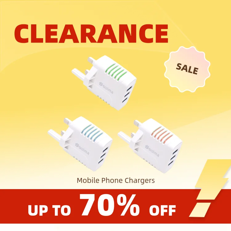 Clearance_New UK Standard LED Charge Charger 3 ports USB Plug for Mobile Phone Travel Charger Universal Style Adapter_Continuous