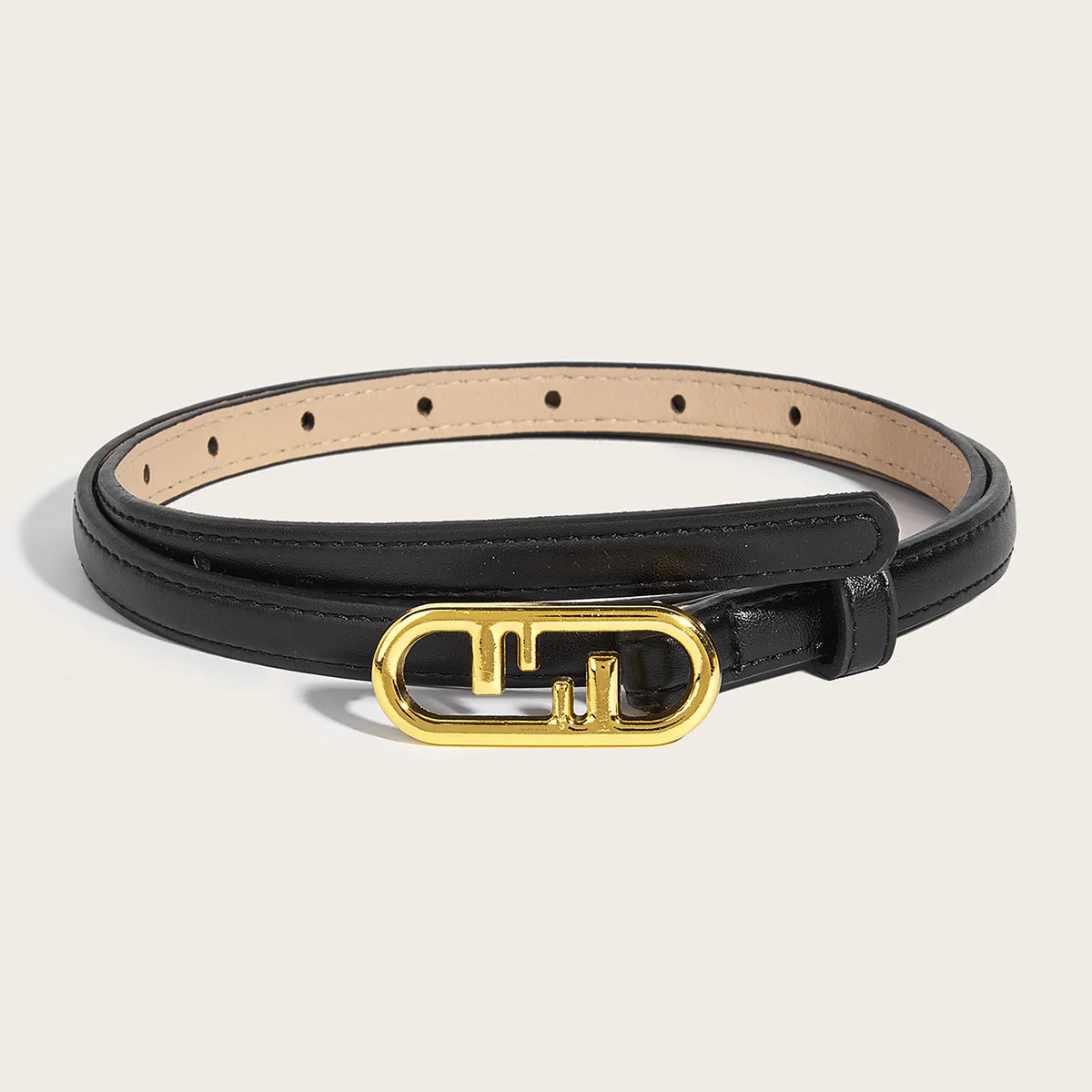 Ceinture polyvalente en cuir véritable pour femme, drapeau haut de gamme, ceinture noire pour jean, ceinture en alliage pour femme, nouvelle mode, 2024