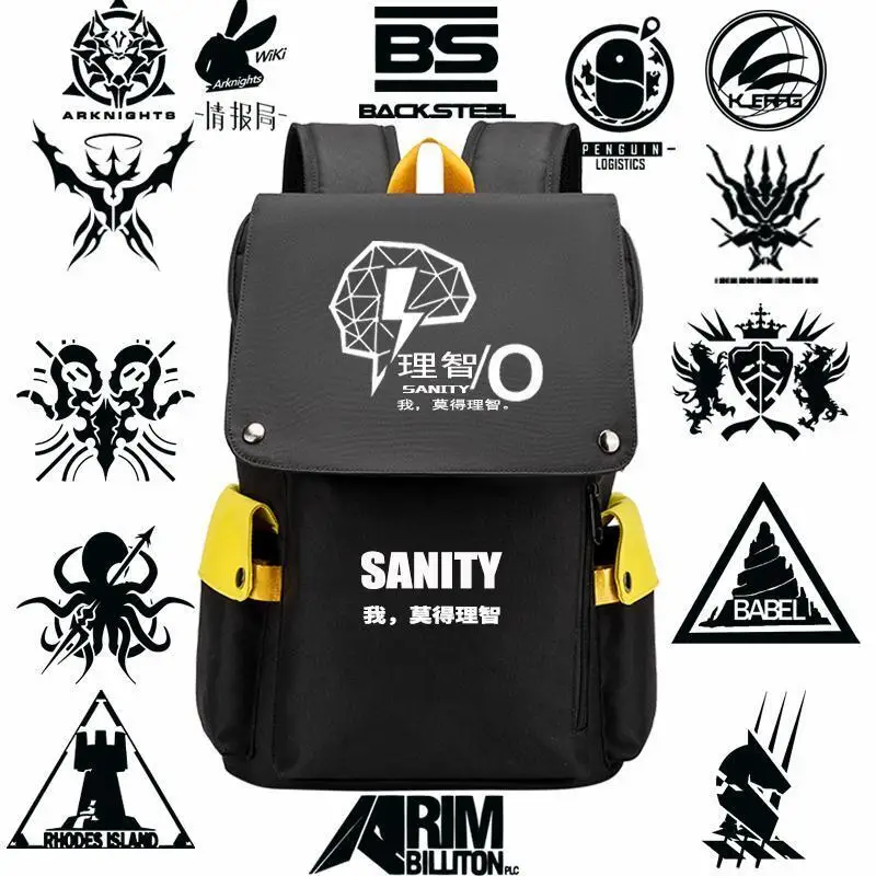 

Arknights Anime Merchandise Texas High Middle Elementary School Student National Trend Versatile Backpack Anime