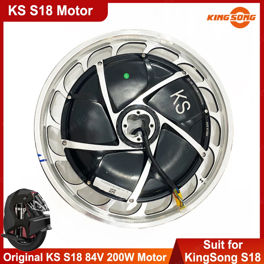 

Original King Song KS18 84V 2200W Motor KingSong S18 Engine Spare Part for KS S18 Official KingSong S18 Accessories